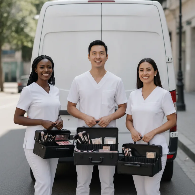 Bridal Makeup team in Koreatown
